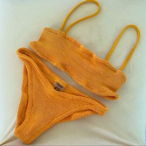 Hunza G Bikini in mango sorbet